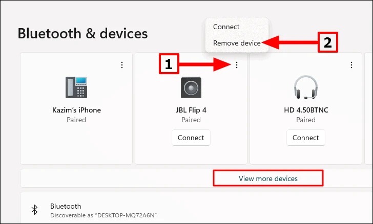 Cách bật Bluetooth trên laptop PC Windows 11