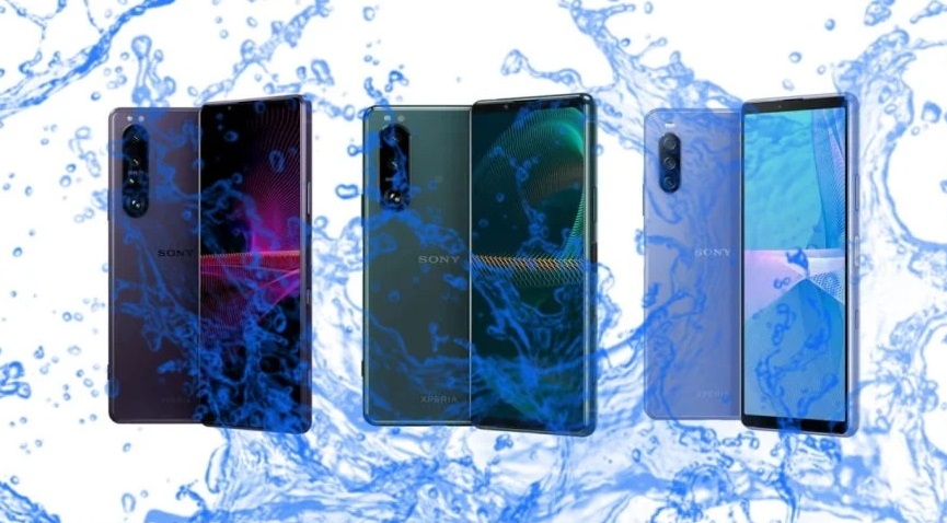 Điện thoại Sony Xperia 1 III, 10 III hay Xperia 5 III có chống nước không ?