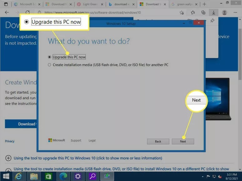 Cách nâng cấp máy tính từ Windows 8 lên Windows 11