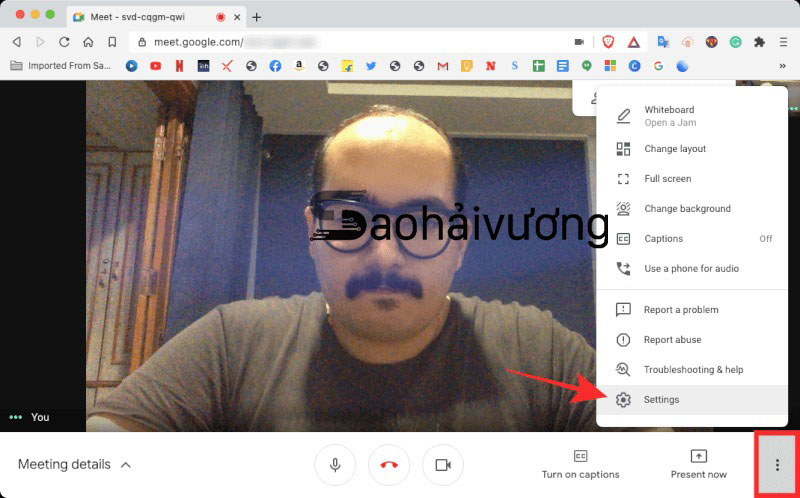 Cách lật ngược xoay camera trên Google Meet nhanh đơn giản