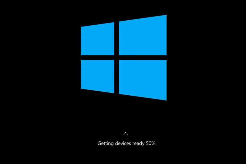 Cách sửa lỗi khi cài đặt Windows 10 bị kẹt Gettings devices ready 46 – 50 %