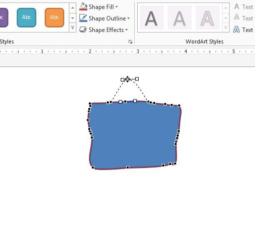 Cách vẽ trong Microsoft Word 2013
