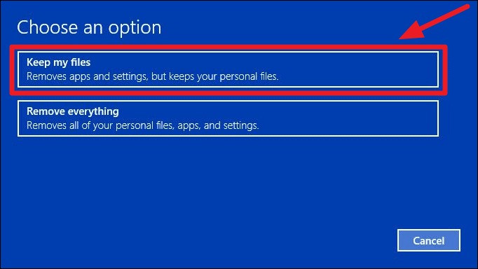 Cách đặt lại hoặc cài đặt lại Windows 10 mà không làm mất dữ liệu