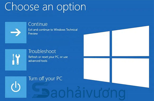 Cách khởi động Windows 10 vào chế độ khôi phục (Recovery Mode)