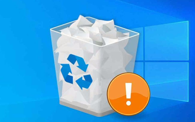 Cách sửa lỗi không xóa được file trong thùng rác Windows 10