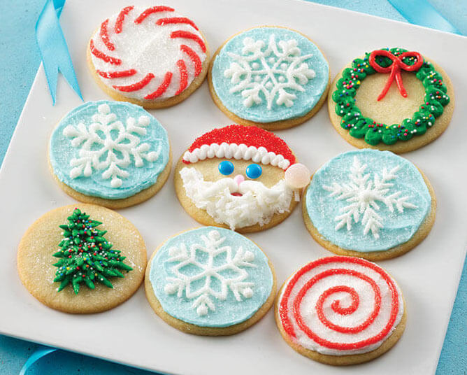 Các mẫu Bánh Quy Cookie Giáng sinh đẹp để đặt tiệm bánh và lấy ý tưởng tạo hình cho ngày lễ Noel