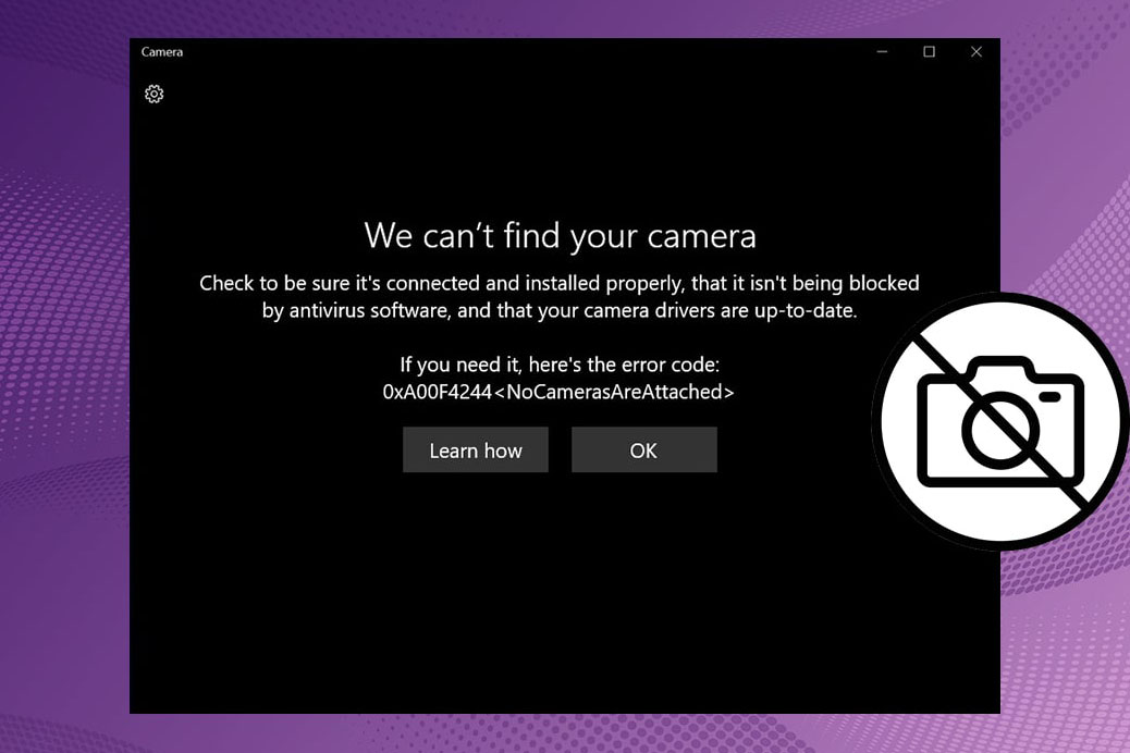 Sửa lỗi ‘Camera Not Detected’ trên Windows 10
