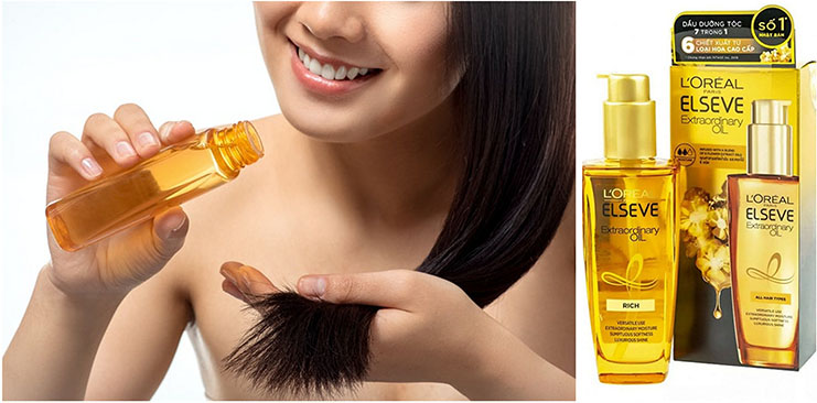 (Review) Top 3 Dầu dưỡng tóc hãng L’OREAL tốt nhất cho tóc xơ, khô và chẻ ngọn