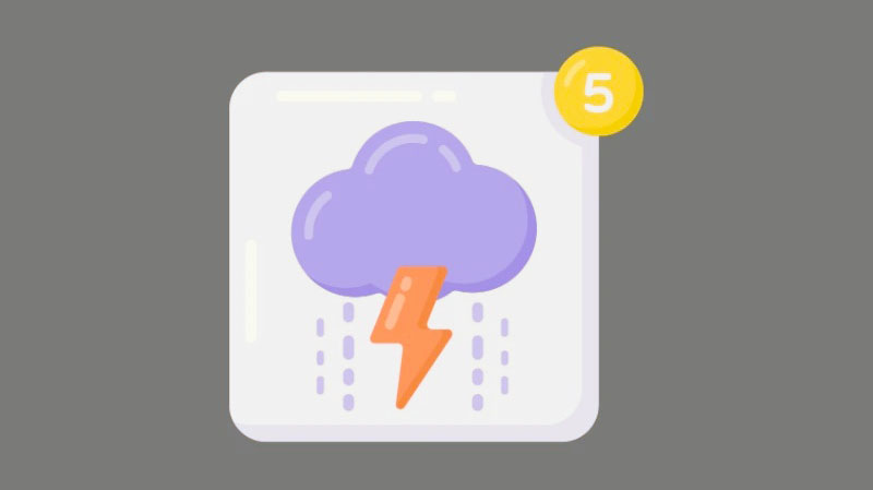 Cách bật Dự báo thời tiết trên iPhone