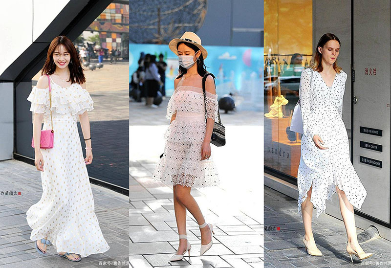 Váy trắng thích hợp nhất cho mùa hè, 9 kiểu váy trắng mang phong cách riêng, luôn có một kiểu phù hợp với bạn