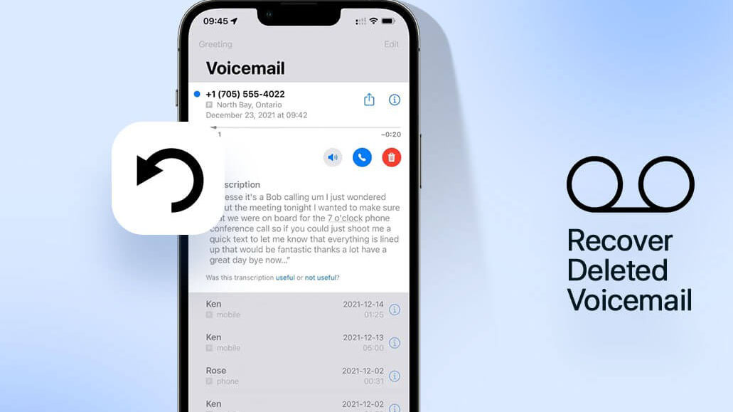 Cách khôi phục thư thoại Voicemail đã xóa từ iPhone