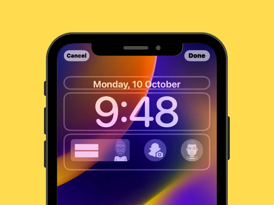 Cách thêm Snapchat trên màn hình khóa iPhone iOS 16