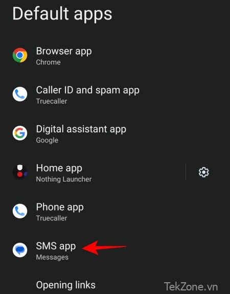 Một số cách điều chỉnh ứng dụng nhắn tin mặc định trên Android