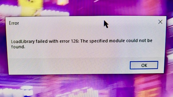 Cách fix lỗi “LoadLibrary failed with error 126” trên Windows