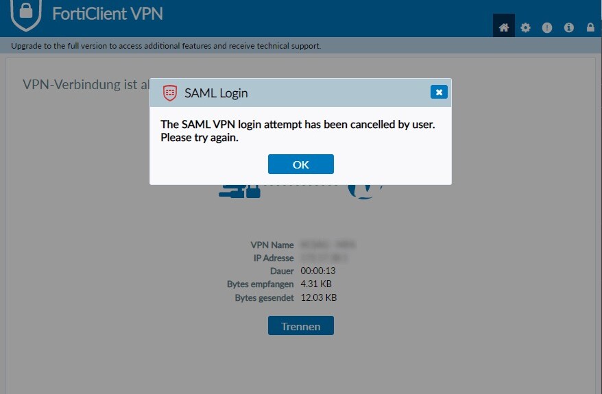 Fix lỗi FortiClient VPN không hoạt động trong Windows 11