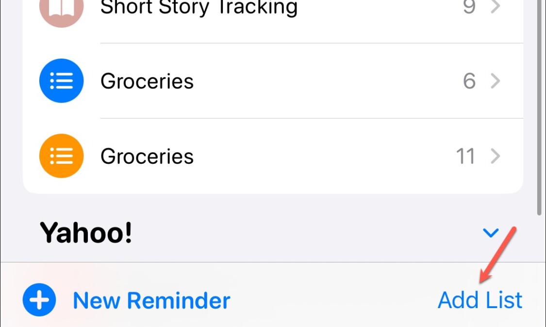 Cách tạo task list, danh sách mua sắm trong ứng dụng Reminder 