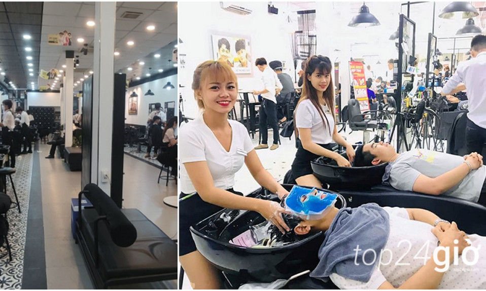 Lý do đông nghịt khách của 30Shine là gi  Đến cắt tóc hay MASSAGE    Saigon Travel  YouTube